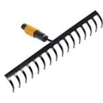 Rastrello da giardino Fiskars QuikFit da 16 denti in acciaio temperato