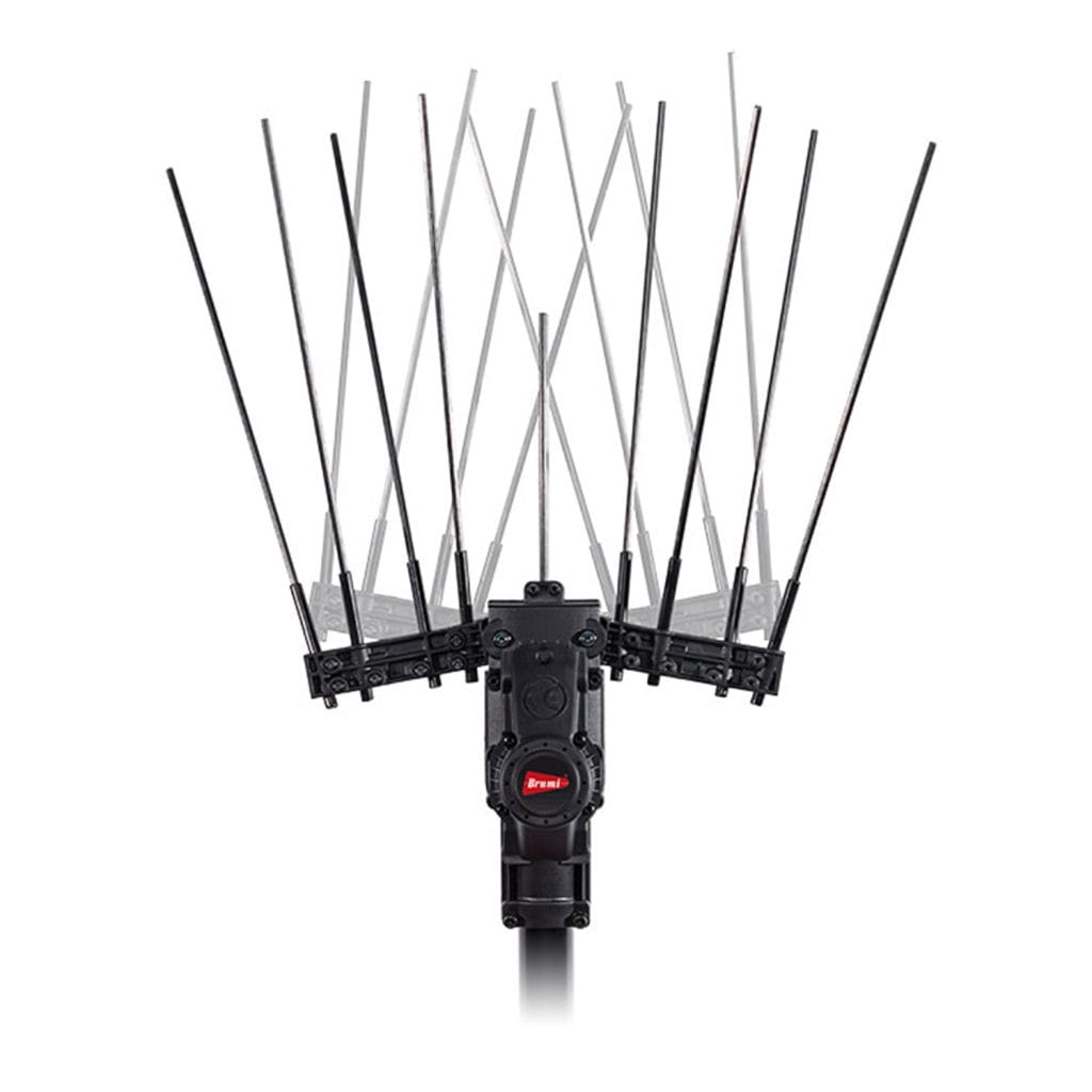 Abbacchiatore elettrico in fibra di carbonio Zenit 36V con 2 velocita asta telescopica