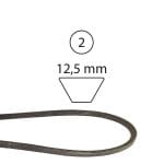 Cinghia trasmissione adattabile per trattorino Stiga SD98-108