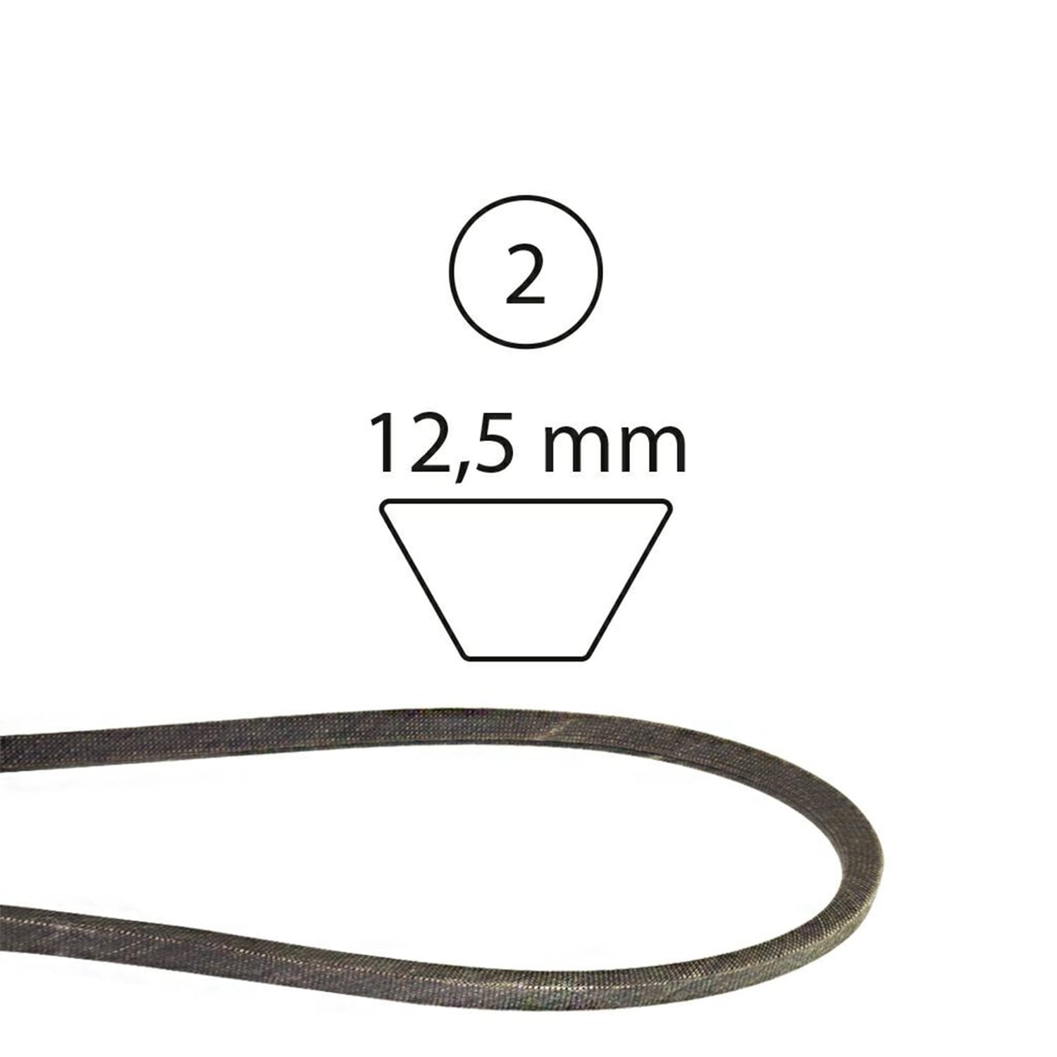 Cinghia-trasmissione-adattabile-per-trattorino-Stiga-SD98-108 Cinghia trasmissione adattabile per trattorino Stiga SD98-108 - immagine 1