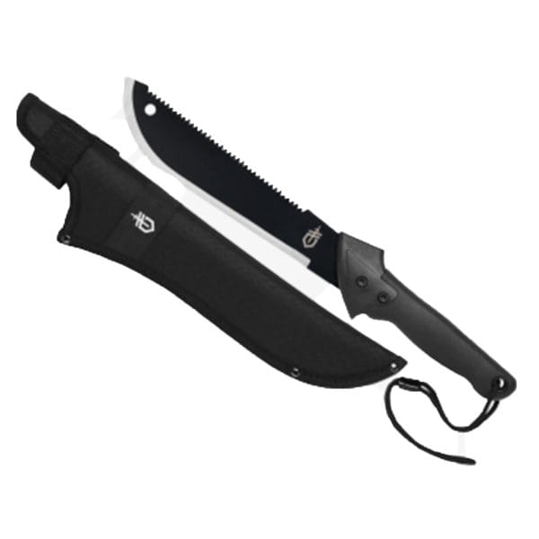 Machete Gerber Gator con due lame e dotato di fodero-lunghezza lama 42.6 cm