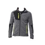 Micropile Termico Antifreddo Stretch con zip lunga-dotato di polsini antivento