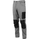 Pantalone Logica multitasche da lavoro policotone grigio/nero