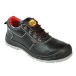 Scarpa antinfortunistica bassa in pelle nera Draken2 S3 con puntale in composit