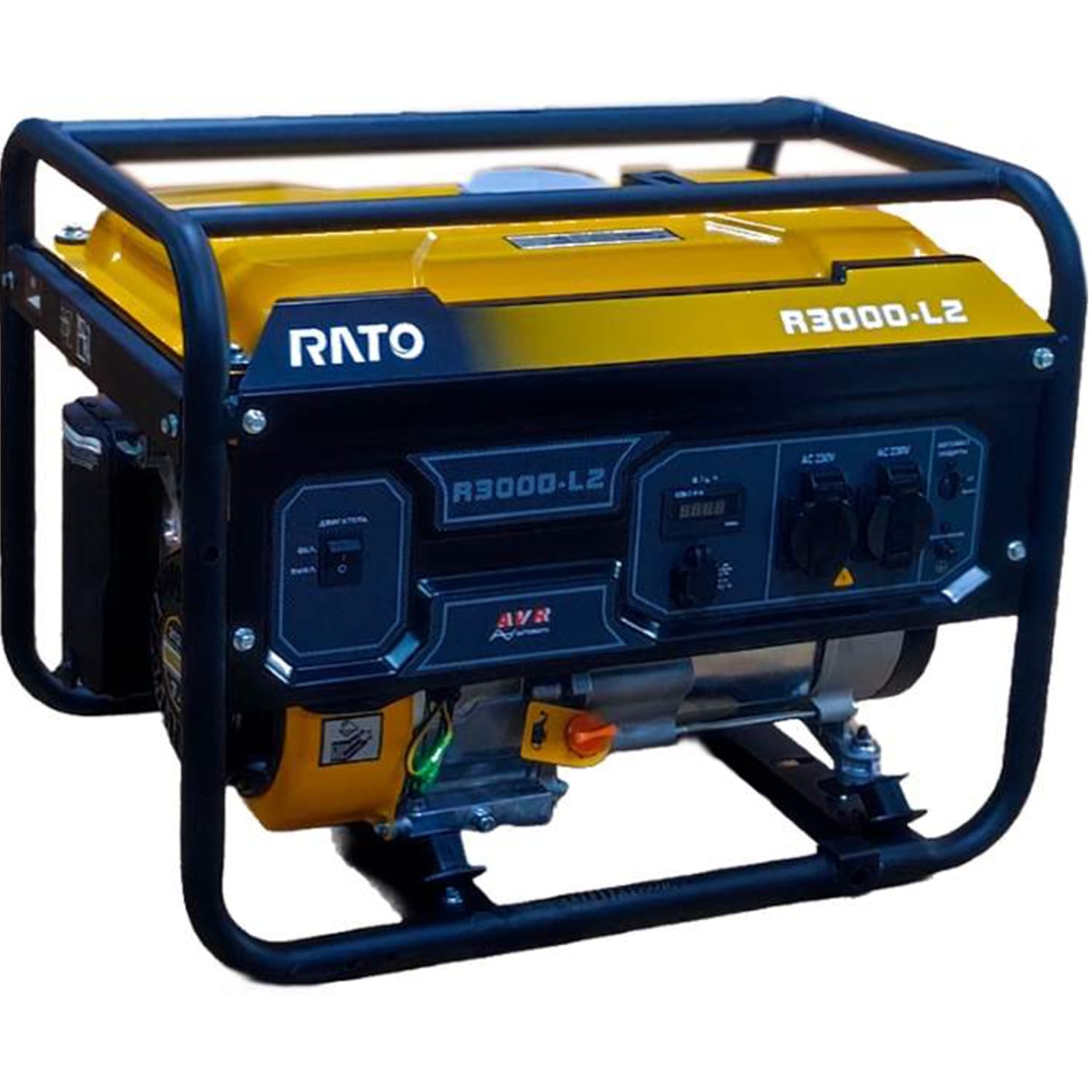Generatore-Rato-R3000-L2-da-2.7-Kw---senza-ruote-per-trasporto Generatore Rato R3000-L2 da 2.7 Kw - senza ruote per trasporto - immagine 1