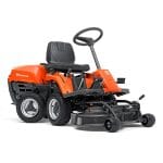 Trattorino Rider Husqvarna R112C con piatto Combi 85 da 2 lame incluso