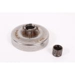 Campana frizione Husqvarna passo 3-8 6 denti-motosega Husqvarna 140 e 135