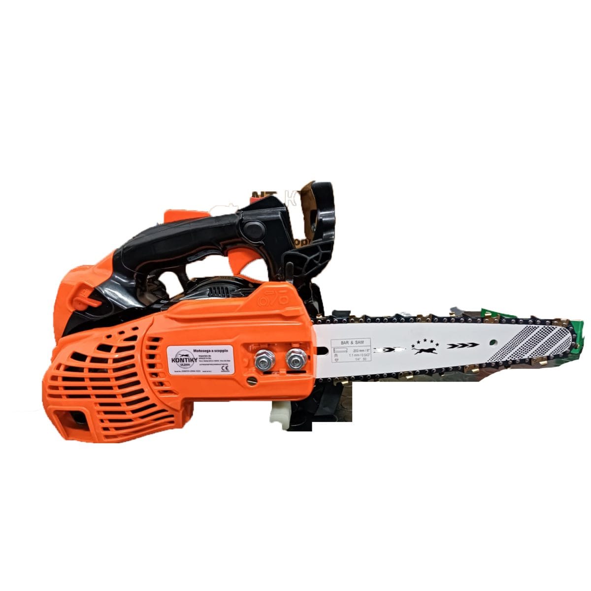 Motosega da potatura Kontiky ultra light a scoppio con barra carving - immagine 2