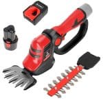 Forbice rifinitore da prato Blu Bird GC22-10 con una batteria e caricabatteria