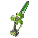 Potatore Cordless Minelli ENERQ4 con pompa olio automatica + 2 batterie