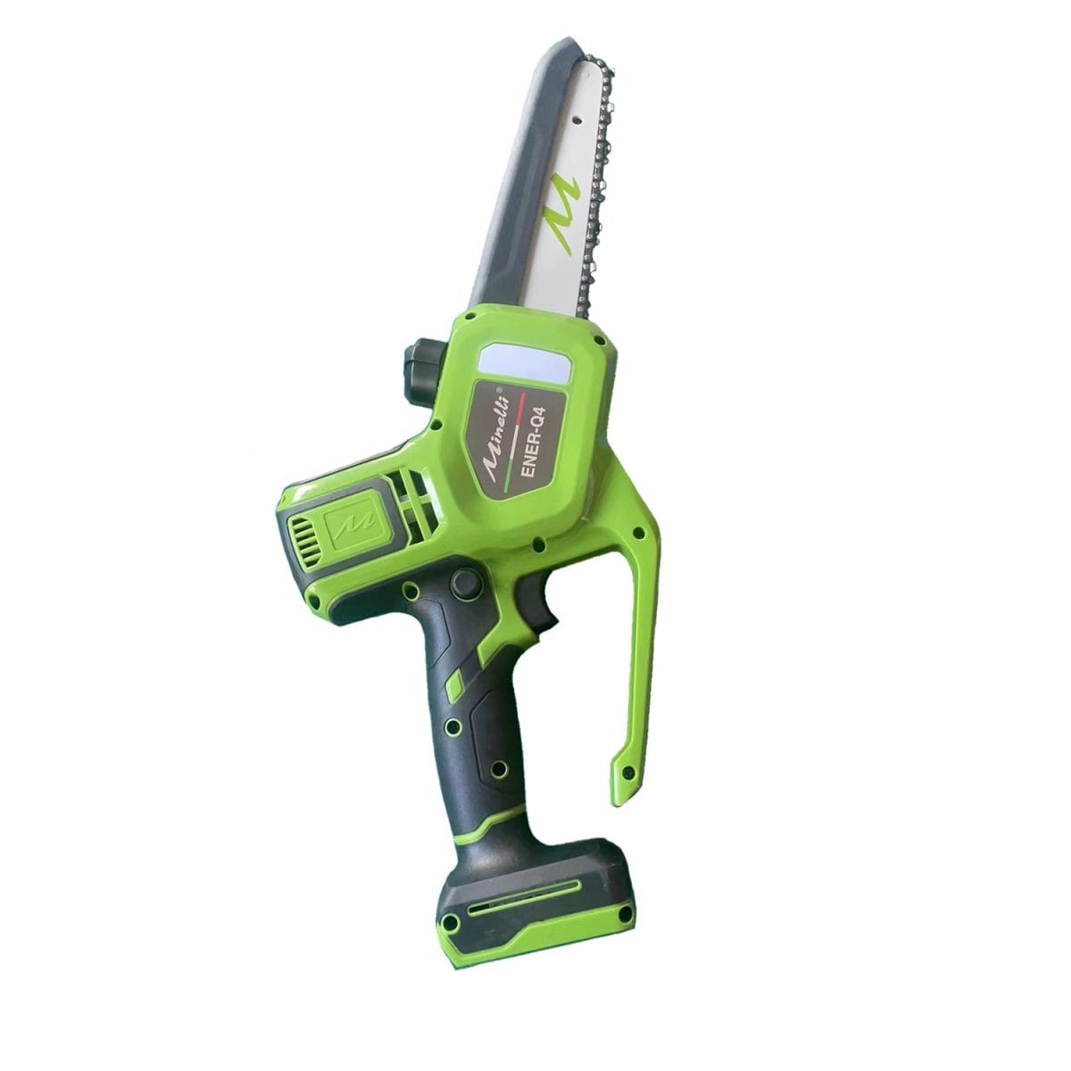 Potatore Cordless Minelli ENERQ4 con pompa olio automatica + 2 batterie - immagine 2