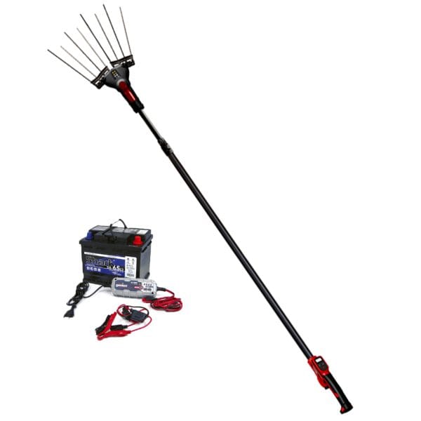 Abbacchiatore Egeo 23-50 telescopico con batteria e caricabatteria in omaggio