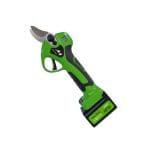 Forbice Minelli EP35 da potatura con 2 batterie da 16,8V e un caricabatterie