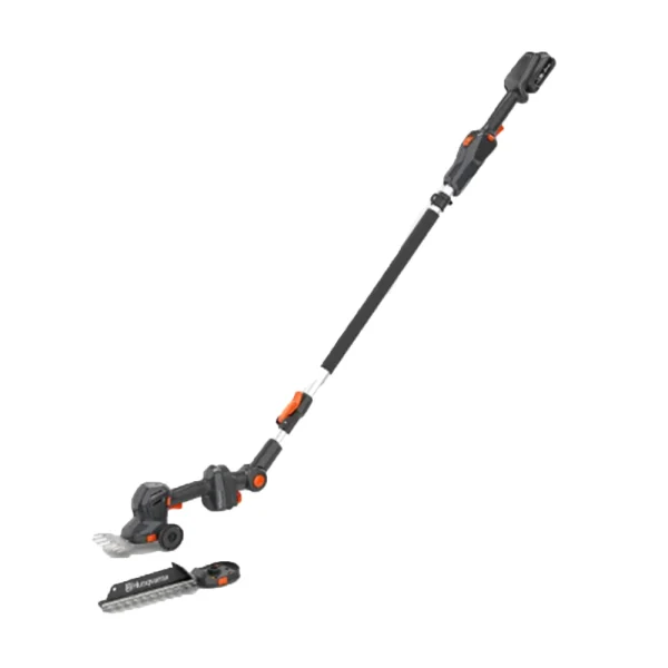 Forbice per Erba e Cesoia a Batteria Husqvarna Aspire SE20-P4A con Batteria, Caricabatterie e Asta di