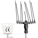 Abbacchiatore elettrico Olivegreen 500 PLUS in carbonio con cavo da 13 mt in dotazione