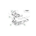 Cover originale Husqvarna per trattorino TC114-TS112-TC112-TS114