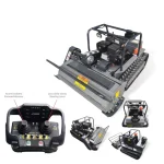 Robot Trinciaerba Cingolato Radiocomandato Wortex AMD-R 80 – SI2428500 - immagine 2